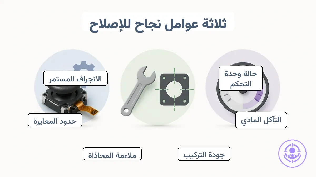 محركات معدل النجاح لإصلاح انحراف Joy-Con: الحالة، جودة التركيب، وحدود المعايرة