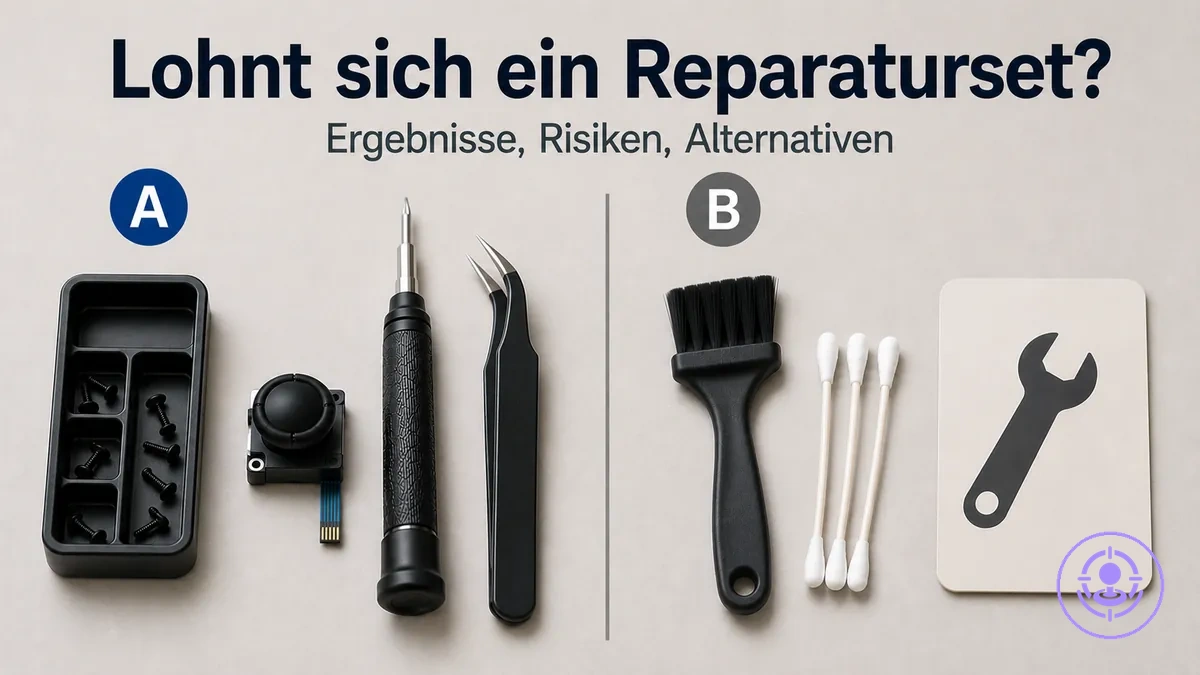 Entscheidungsvergleich: Joy-Con-Drift mit Reparaturset beheben oder andere Optionen wählen