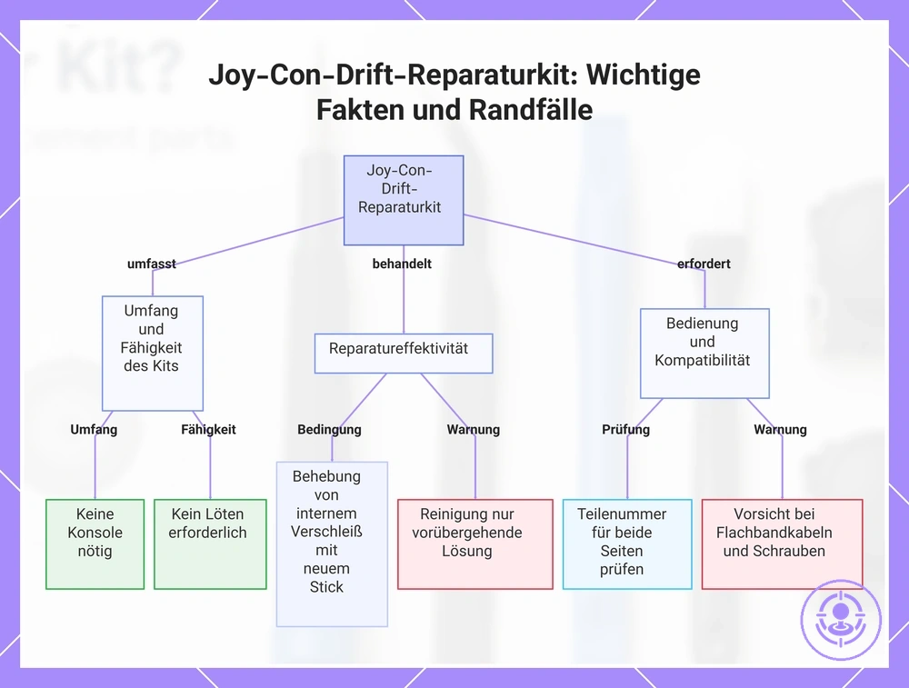 Joy-Con-Drift-Reparaturkit: Wichtige Fakten und Randfälle