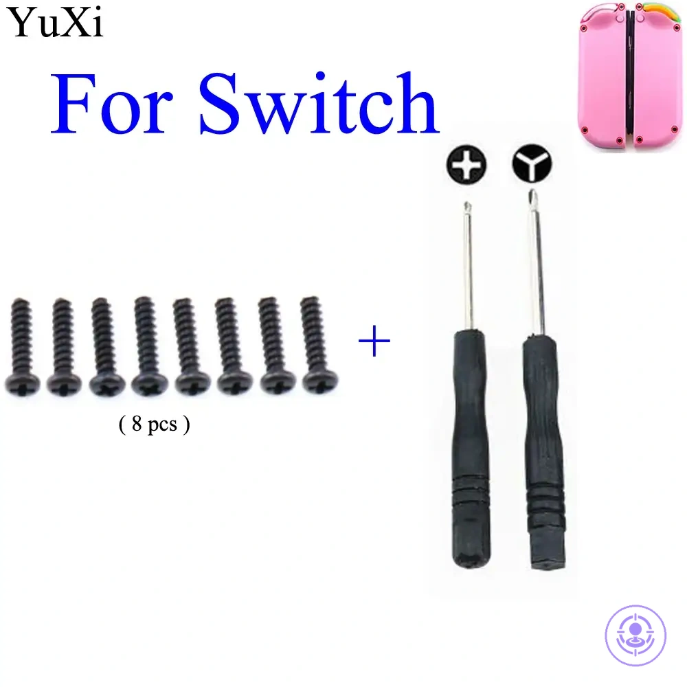 Metal replacement screws for Joy-Con controller repair