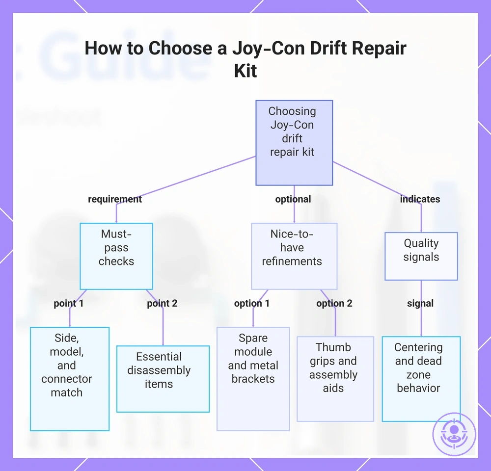 How to Choose a Joy-Con Drift Repair Kit