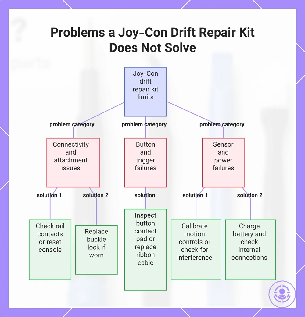Problems a Joy-Con Drift Repair Kit Does Not Solve