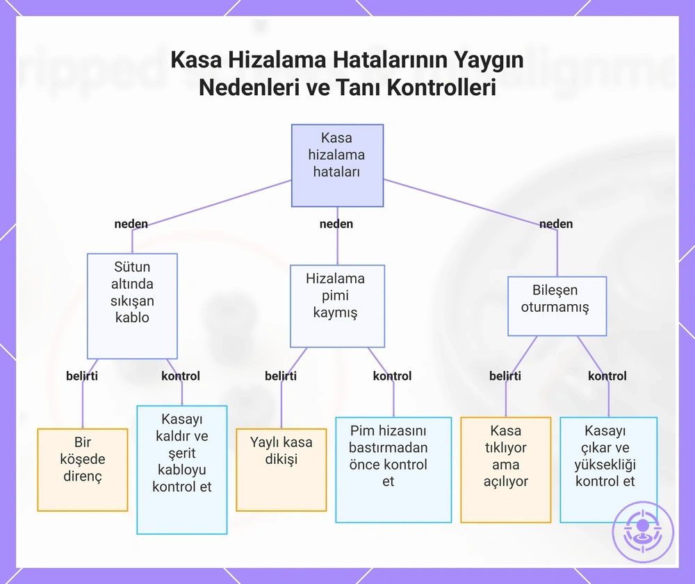 Kasa Hizalama Hatalarının Yaygın Nedenleri ve Tanı Kontrolleri