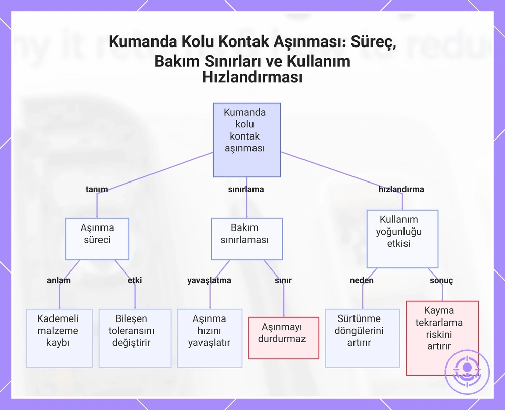 Kumanda Kolu Kontak Aşınması: Süreç, Bakım Sınırları ve Kullanım Hızlandırması