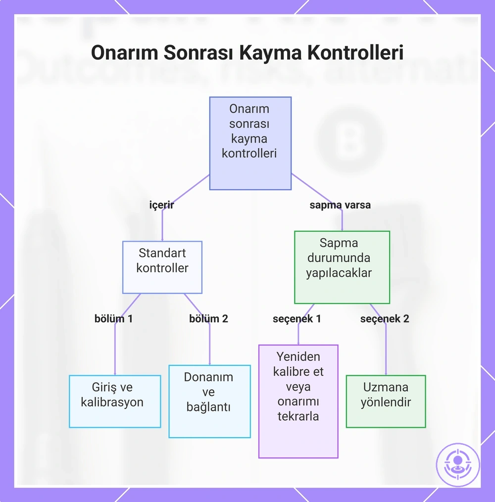 Onarım Sonrası Kayma Kontrolleri