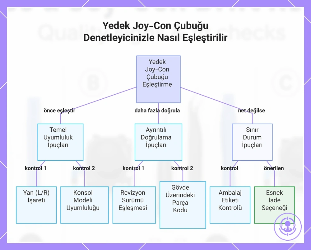 Yedek Joy-Con Çubuğu Denetleyicinizle Nasıl Eşleştirilir